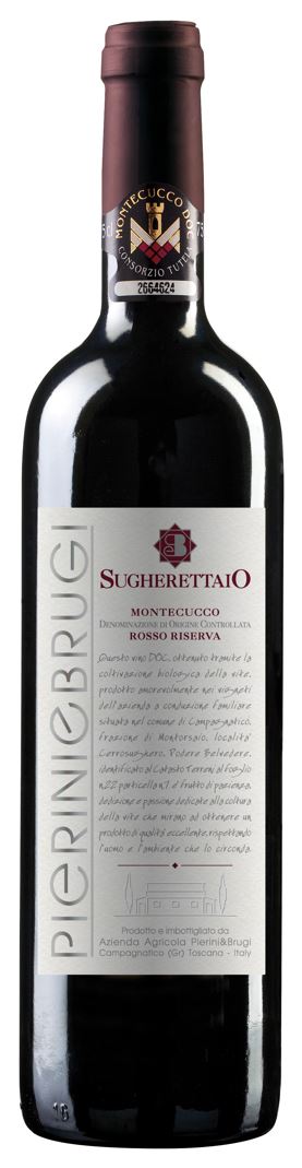 Pierini e Brugi - Montecucco Riserva Sangiovese/Merlot/Cabernet Sauvignon „Sugherettaio“ - 2016