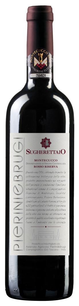 Pierini e Brugi - Montecucco Riserva Sangiovese/Merlot/Cabernet Sauvignon „Sugherettaio“ - 2018
